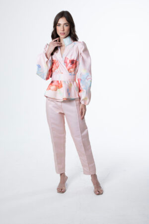 Pink Floral Top