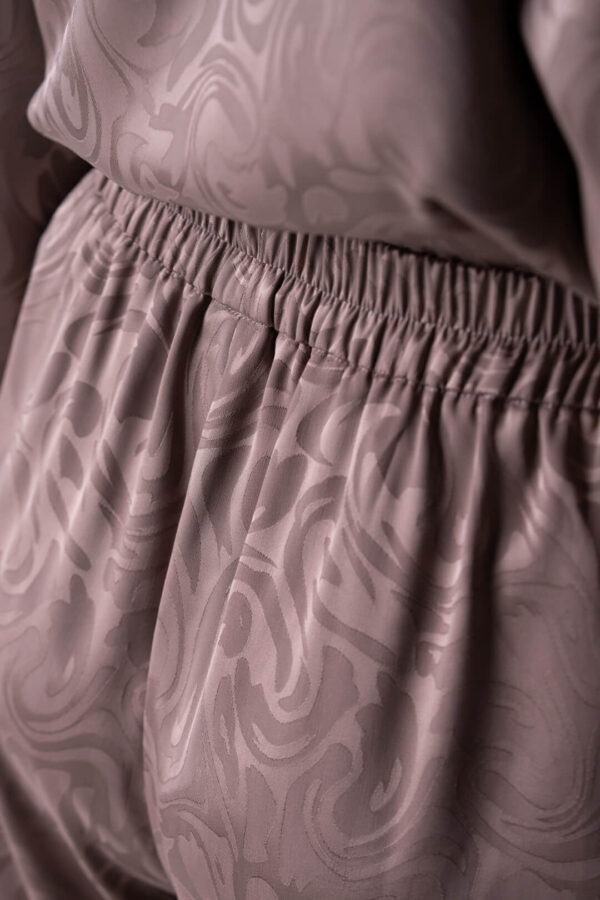 Brown Pyjama Style Set - Image 4