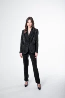 Black Blazer & Pants Set