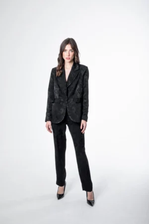 Black Blazer & Pants Set