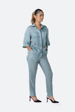 Green Shirt and Pants Set