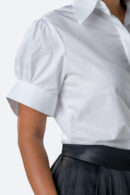 Half Sleeve White Shirt