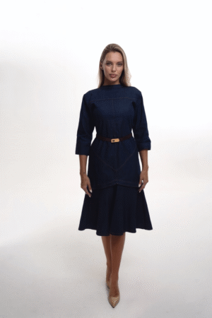 Fenciaga Denim Dress